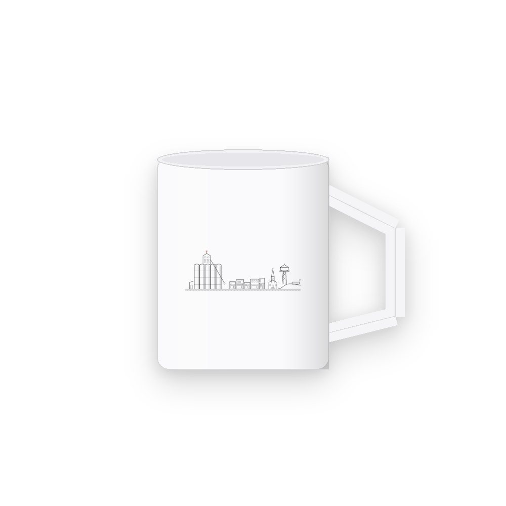 The Callowfield Skyline mug