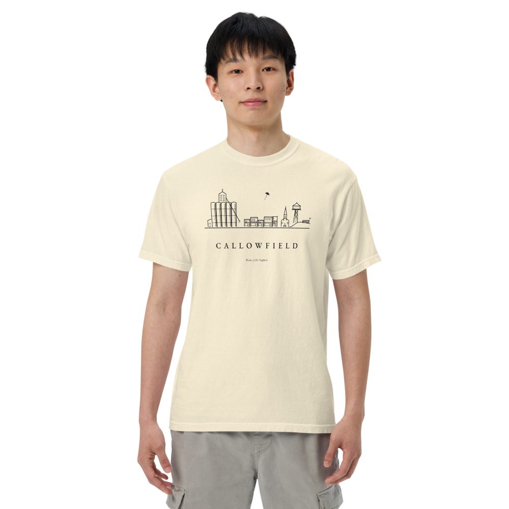 The Callowfield tee, Ivory