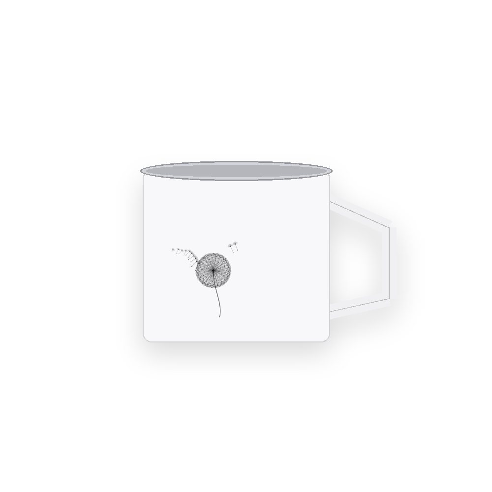 The Dandelion Home camp mug