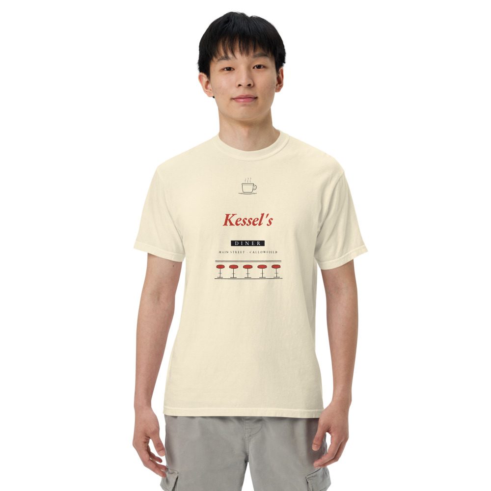 Kessel's Diner tee, Ivory