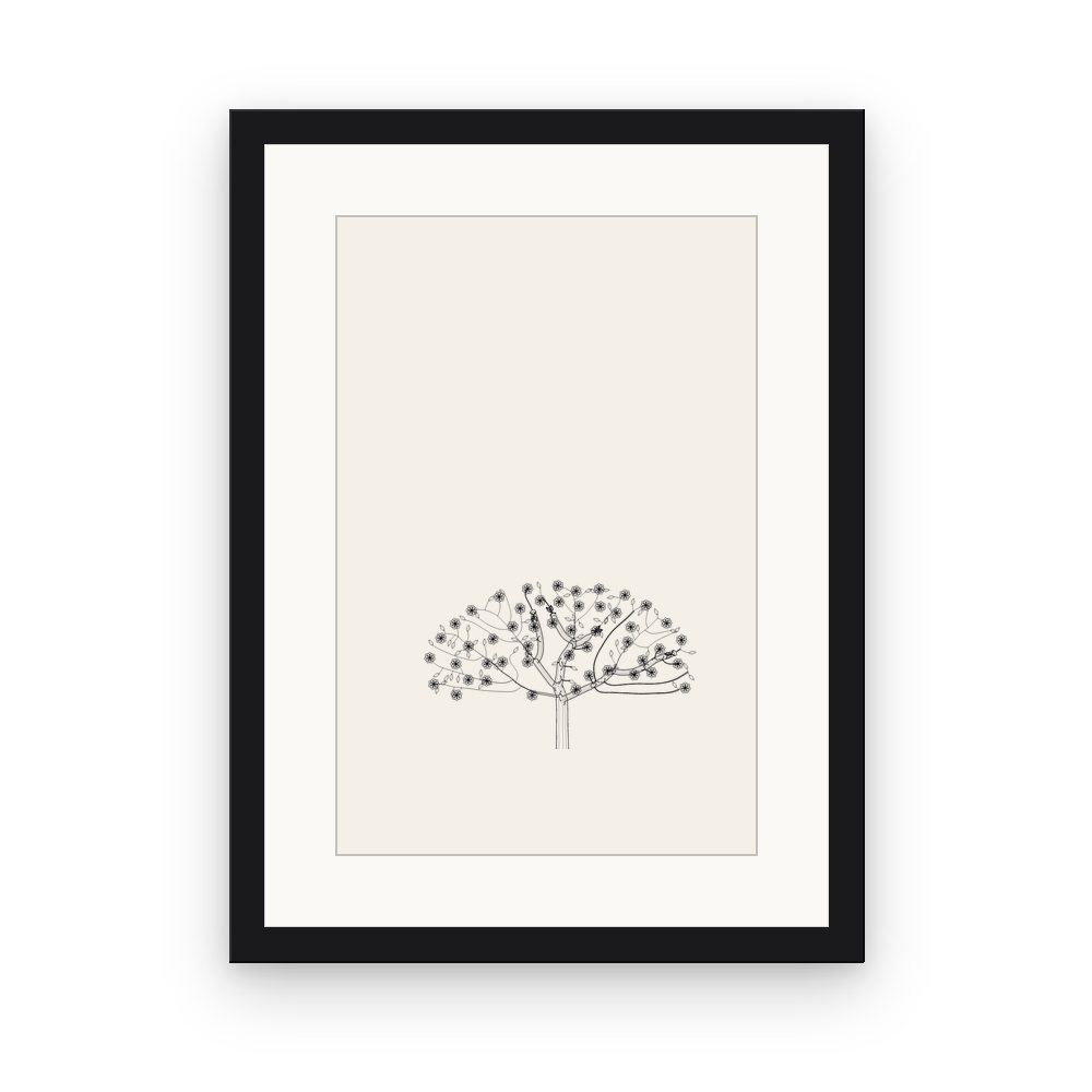 The Stillbough, framed, Black
