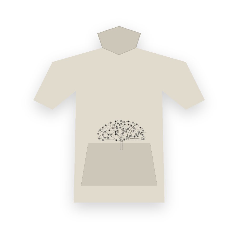 The Stillbough hoodie, Bone