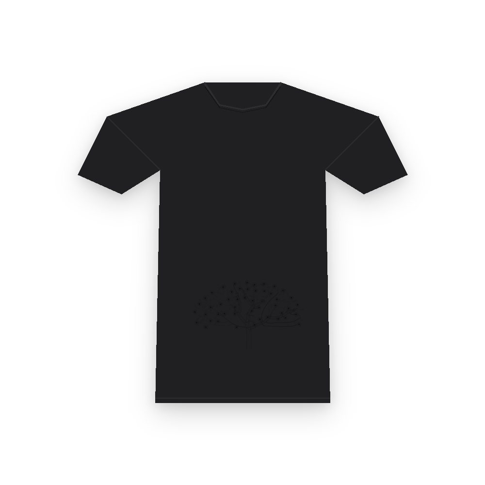 The Stillbough tee, Black