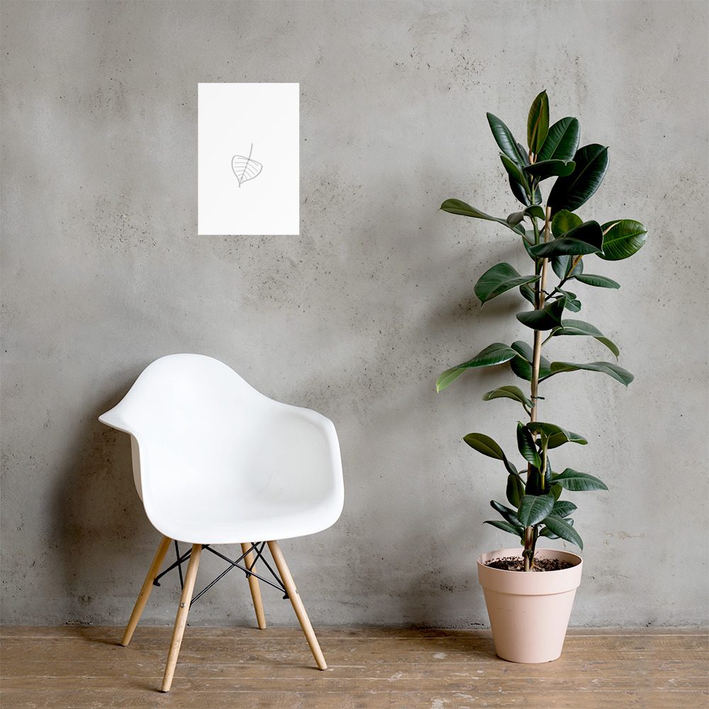 The Leaf, on a wall