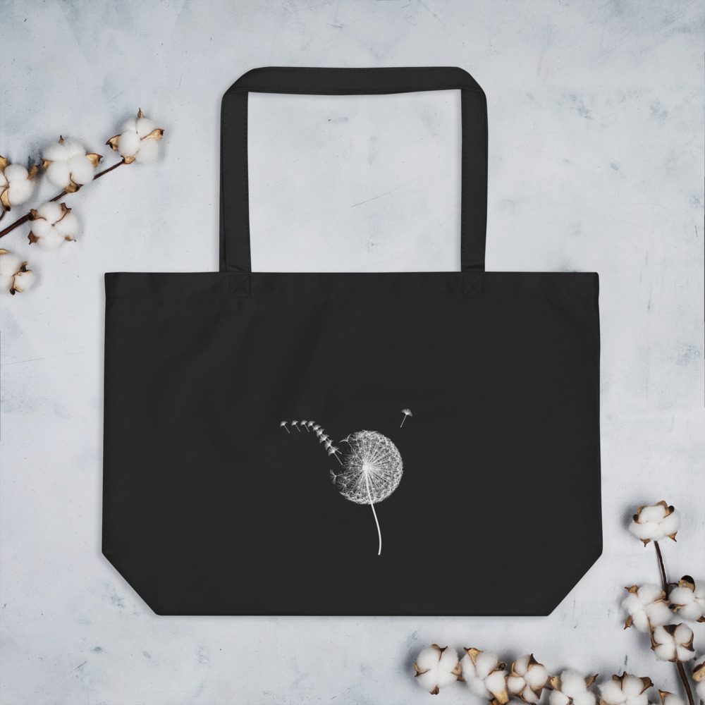 The Twill tote, Black